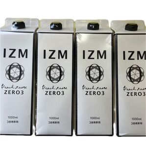 IZM 酵素ドリンク ZERO3 ゼロスリー 4本セット