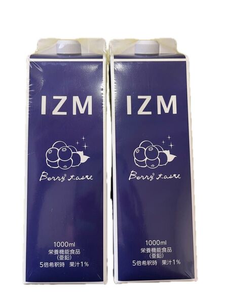 IZM 酵素ドリンク ベリーベリー ブルーベリー味 2本セット