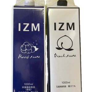 IZM 酵素ドリンク ピーチ ベリーベリー 2本セット