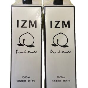 IZM 酵素ドリンク ピーチ PEACH TASTE 2本セット