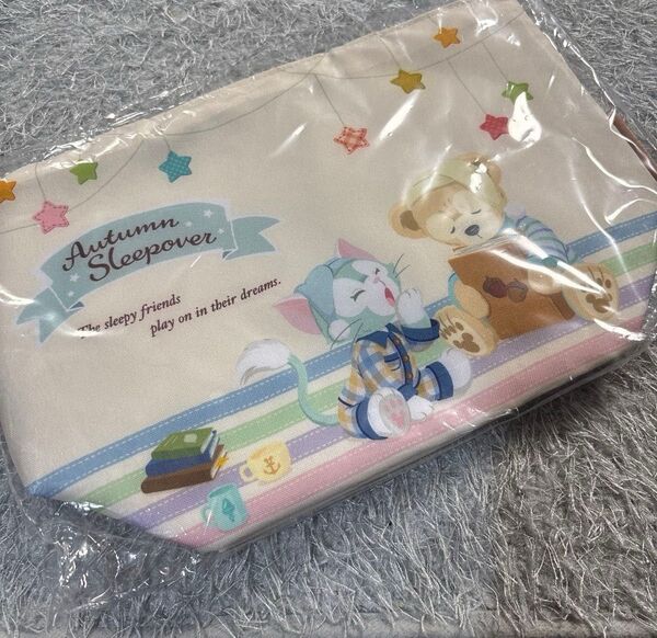 【新品未使用】ディズニーAutumn Sleepoverダッフィーフレンズ スーベニア ランチバッグ