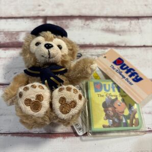 【新品未使用】ディズニーシー ダッフィー セーラー風キーホルダー ストラップ付