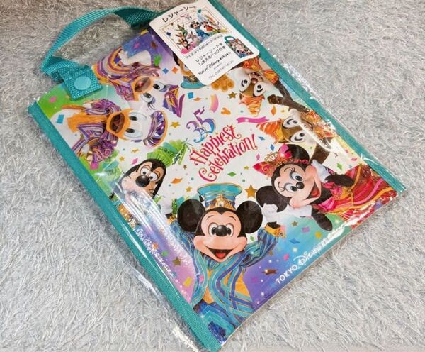 【新品未使用】ディズニー レジャーシート ディズニーランド35周年