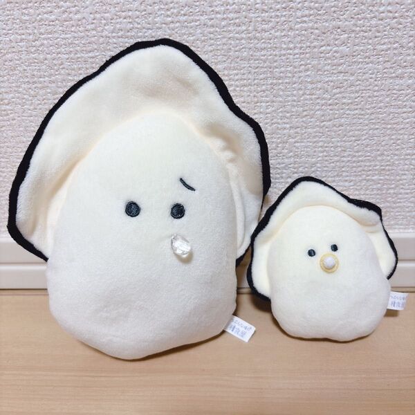 つぶらな瞳の和食屋 むぎゅぬい ぬいぐるみ べびーなまがき 牡蠣