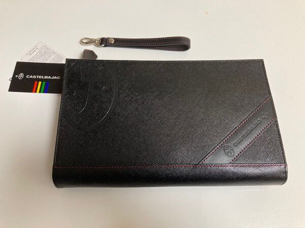 訳アリ!CASTELBAJAC カステルバジャック セカンドバッグ クラッチバッグ ドロワット 071205 定価14300円