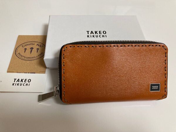 TAKEO KIKUCHI タケオキクチ カードケース パスケース ミニ財布 746613 エイト 正規品 新品