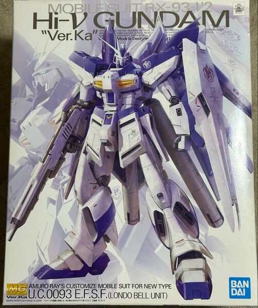 MG Hi-νガンダム Ver.Ka 未組立