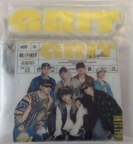 BE:FIRST GRIT マルチケース付きラバーキーホルダー BMSG