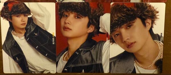 BE:FIRST ジュノン JUNON GRIT トレカABCセット BMSG