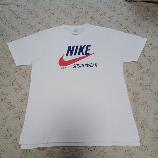 00's ナイキ NIKEスポーツウェア ロゴプリント T シャツ L