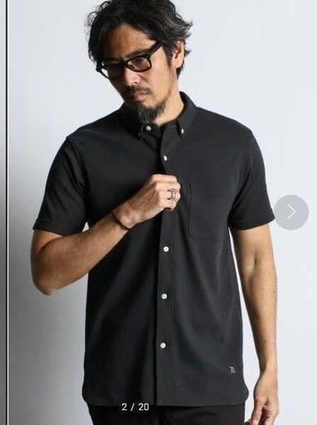DUFFER of ST.GEORGE COOLFIBERポロシャツ ブラック