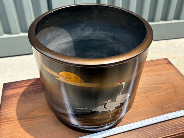 てあぶり 手炙り 小型金属製火鉢 高岡銅器 一対 木箱付き