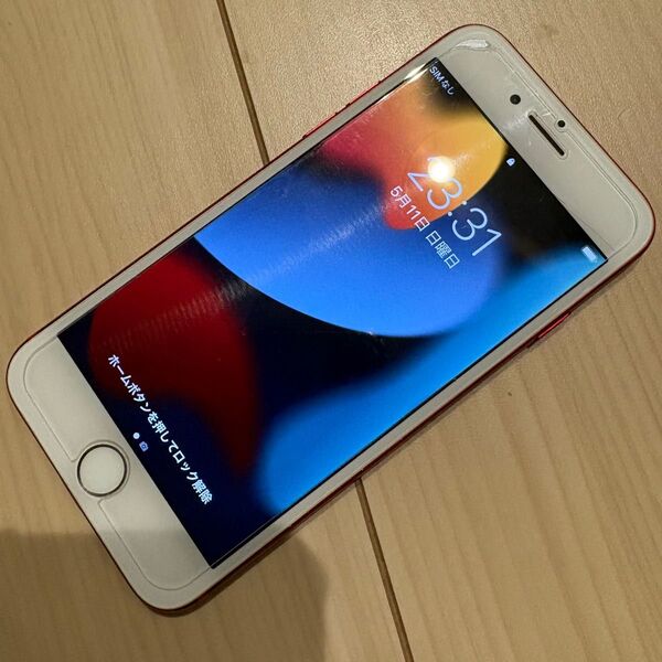 iPhone7 128GB レッド SIMフリー ジャンク