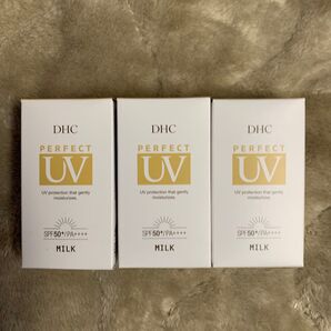 DHC パーフェクトUV ミルク 日やけ止め乳液 50ml 3個