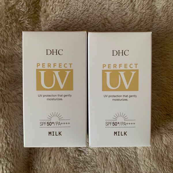 DHC パーフェクトUV ミルク 日やけ止め乳液 50ml 2本