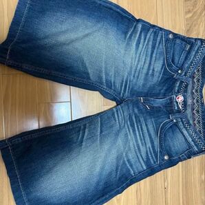 EDWIN 00s バギージョーツデニム jorts denim