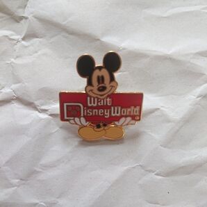 海外限定 ディズニー ミッキーマウス ピンバッジ Walt Disney World ウォルトディズニーワールド