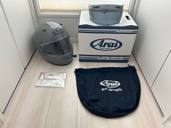 Arai アライ フルフェイスヘルメット アストロGX モダングレー 59-60サイズ