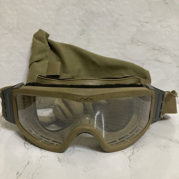ESSゴーグル 米軍 タクティカルゴーグル 袋付き