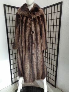  raccoon fur fur * coat size 2-4