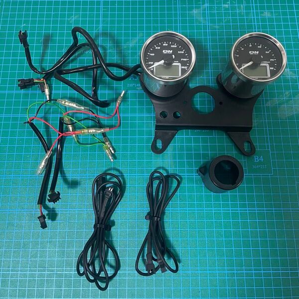 武川 2連 DNメーター モンキー用ステー
