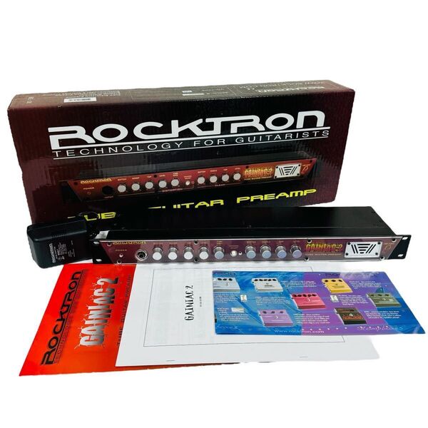 ROCKTRON GAINIAC 2 チューブギタープリアンプ USED
