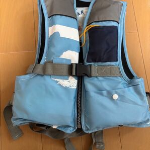 ライフジャケット 子供用 水色