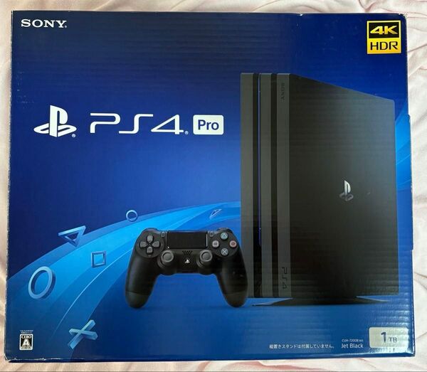 PS4 Pro ジェットブラック 1TB CUH-7200B