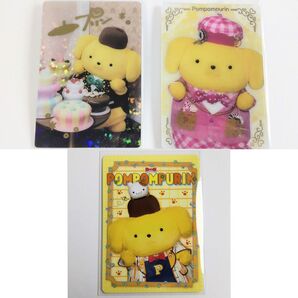 サンリオキャラクターズ ツインウエハース・いちご新聞カード ポムポムプリン ライブキャラクターver. 3枚