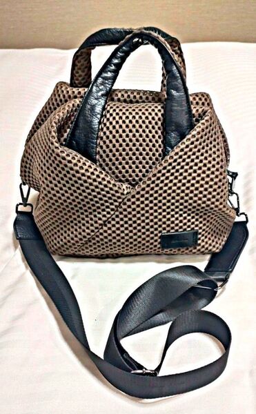【未使用】PECHINCHAR 2way メッシュ ハンドバッグ ショルダーバッグ