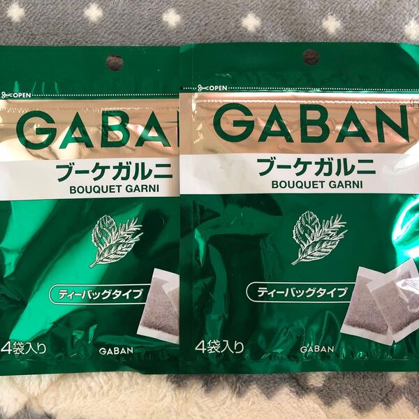 ハウス食品 GABAN ギャバン ブーケガルニ ティーバッグタイプ 袋 (6.4g)