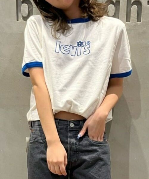 【Levi's】リンガーTシャツ 半袖Tシャツ