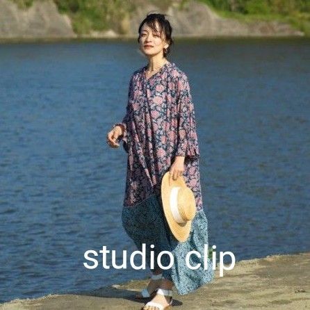 studio clip スタディオクリップ 高山都さんコラボ 高原ワンピース