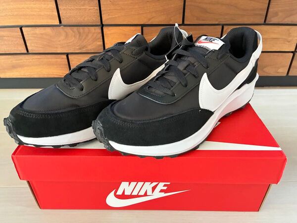 【新品未使用】ナイキ ワッフル デビュー 27.5cm 黒 メンズ シューズ NIKE