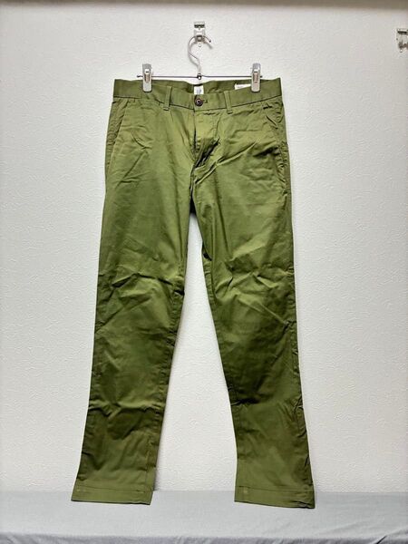 【美品使用回数少なめ】GAP チノパン 29×30 オリーブグリーン スリムストレート