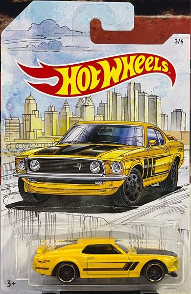 ☆ホットウィール デトロイトマッスル '69 フォード マスタング BOSS☆