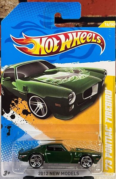 ☆ホットウィール2012 '73 ポンティアック ファイヤーバード 緑☆
