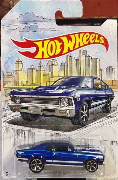 ☆ホットウィール デトロイトマッスル '68 シェビー ノヴァ☆
