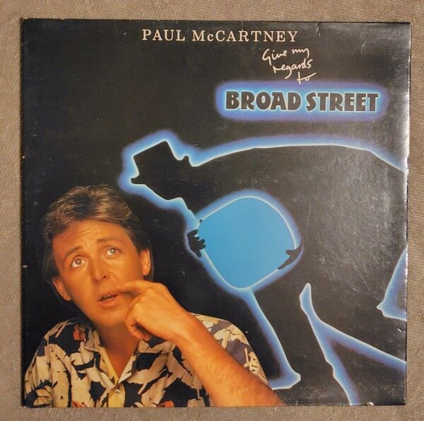 Paul McCartney Give my regards to BROAD STREET レコード LP 映画サントラ