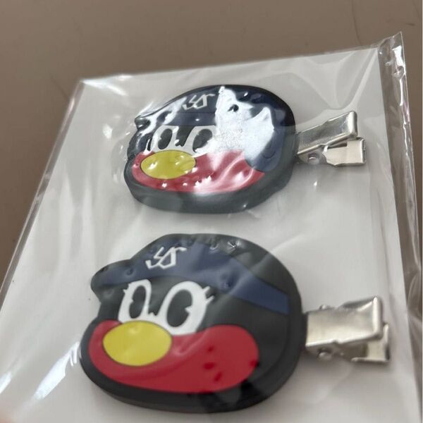 ヤクルトスワローズ つば九郎 つばみ 前髪 クリップセット
