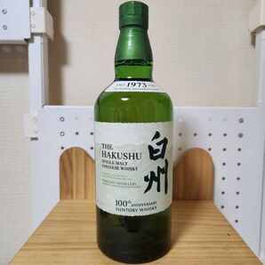 サントリー 白州 100周年記念蒸留所ラベル