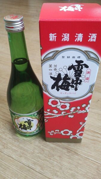 雪中梅 日本酒 720ml 15度