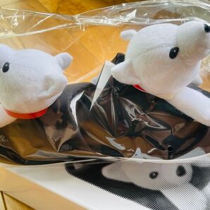 未使用 SoftBank お父さん スリッパ ルームシューズ 犬