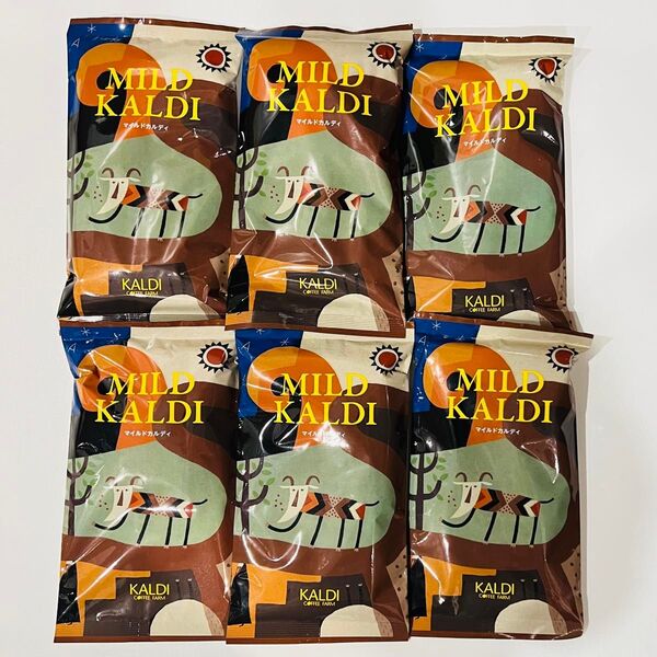 KALDI カルディ コーヒー(粉) 中挽マイルドカルディ 200g × 6袋