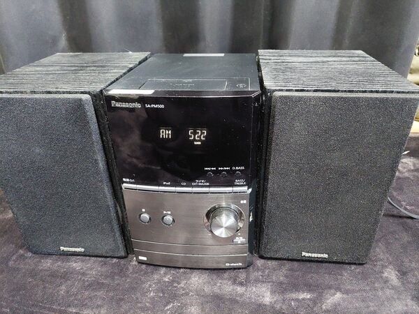 【ジャンク】Panasonic CDコンポ SA-PM500