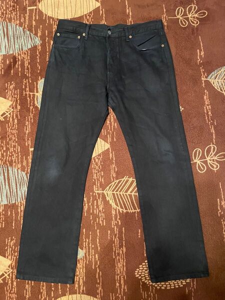 【Levi's】501 ブラックデニム ストレート W33L32