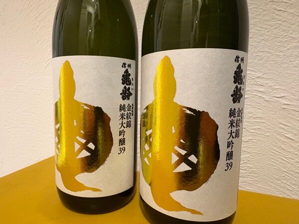 信州亀齢 金紋錦 金亀 純米大吟醸 720ml 2本セット