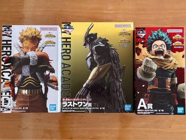 3点セット 一番くじ 僕のヒーローアカデミア 紡ぐ力 A賞 D賞 ラストワン賞 フィギュア