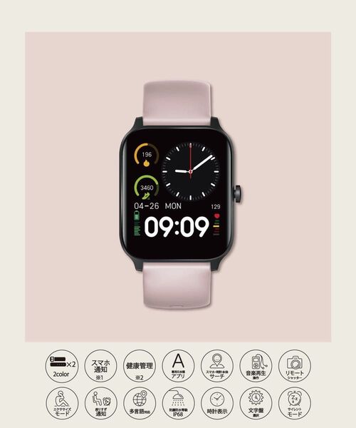3COINS(スリーコインズ) デバイスバンド スマートウォッチ