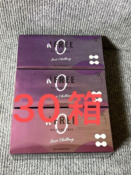新品未開封 30箱セット エヌフリー NFREE ブルーベリー